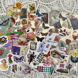 ~80 journaling stickers